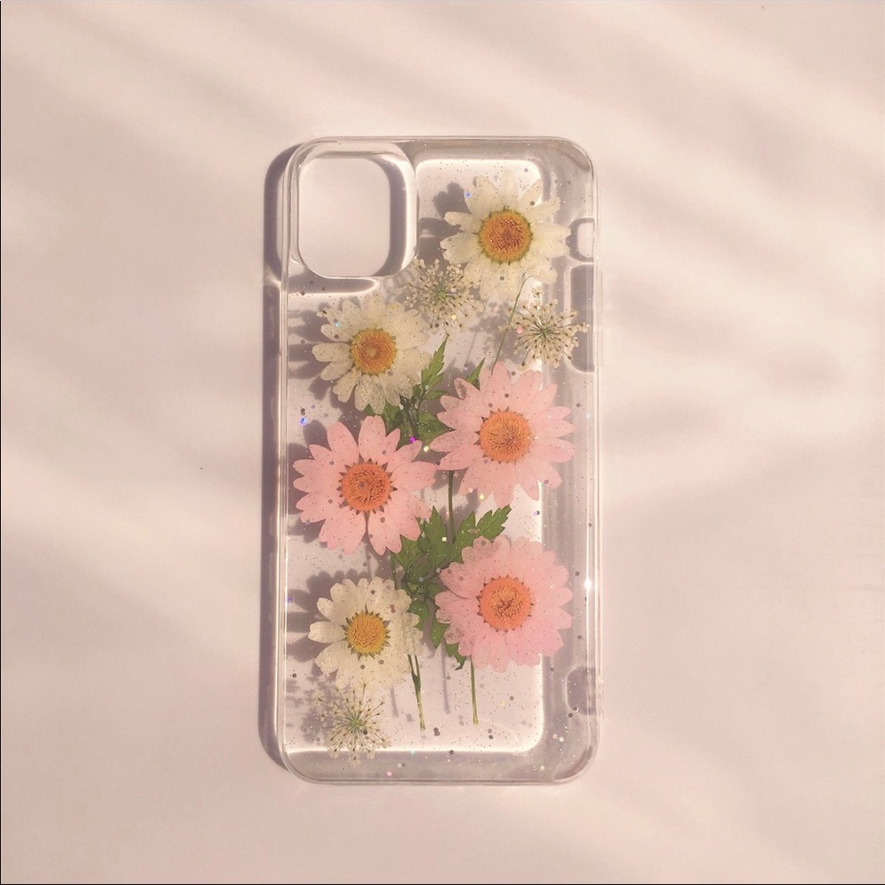 iPhone 7 phone case dried flowers
